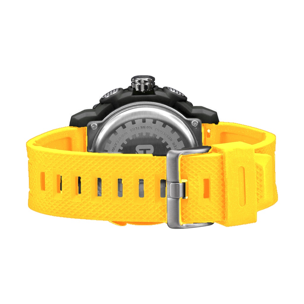 Montre caterpillar noir et jaune hot sale